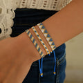Set van 3 traditionele fijn gevlochten Braziliaanse armbanden