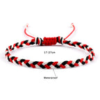 Set van 3 gevlochten, waterdichte Braziliaanse armbanden