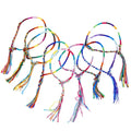 Set van 9 traditionele Braziliaanse armbanden