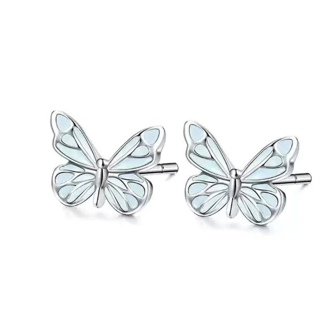 Parure papillon lumineux (collier + bracelet) + boucles d’oreilles offertes