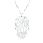 Gouden Skull Ketting