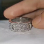 Draaibare ring "de Tandwielen van de Tijd" Anti-Stress 