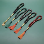 Tasbih Lang 33 zwarte kralen - moslimgebedsketting