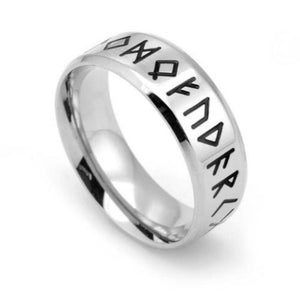 Bague Runes Viking Argent