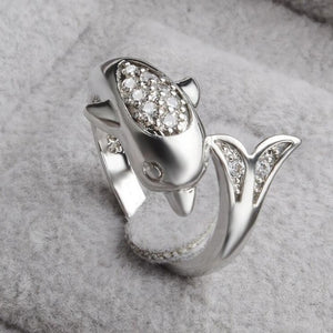 Bague Dauphin Argent