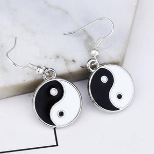 Boucle d'Oreille Yin Yang