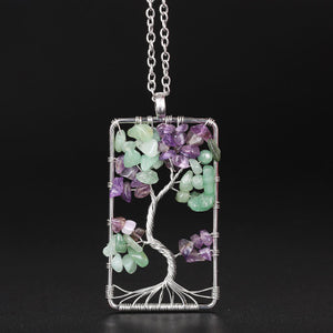 Pendentif Arbre de Vie argenté