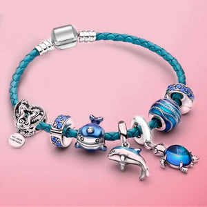 Bracelet Tortue & Dauphin