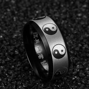 Bague Yin Yang