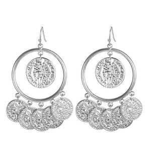 Boucle d'Oreille Arabe argent