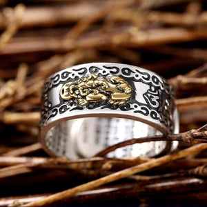 Bague Tibétaine Argent