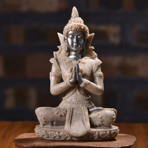 Figurine Buddha beige