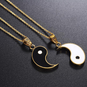 Pendentif Yin Yang Séparable Or