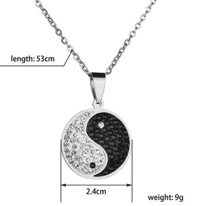 Pendentif Yin Yang Pierre