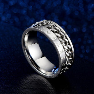 Bague Nordique Viking argent