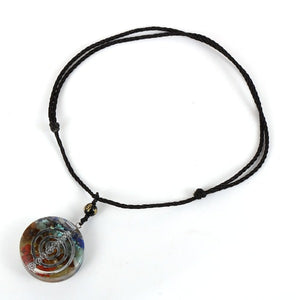 Orgonite stenen hanger en ketting heren dames bescherming meditatie