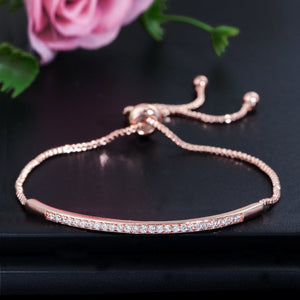 Armband met Diamanten Goud Zilver of Roze Goud