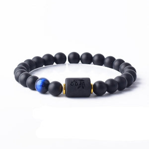 Dierenriemteken armband 12 sterrenbeelden Curb armband voor mannen en vrouwen astrologie