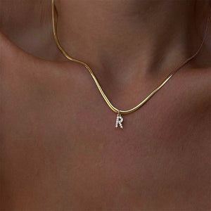 Collier Lettre Initiale Personnalisé