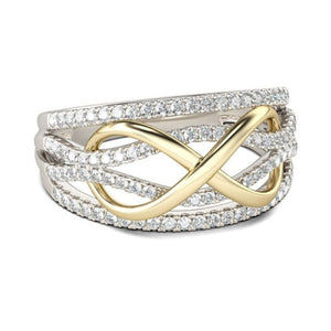 Bague Infini Or & Diamant pour Femme