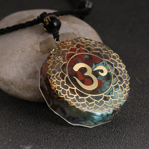 Orgonite stenen hanger en ketting heren dames bescherming meditatie