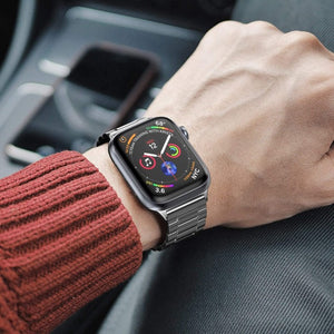 Bracelet Apple Watch en Acier Ultra Résistant