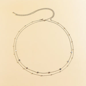 Collier de Ventre pour Femme argent