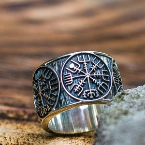 Bague Viking Vegvisir