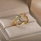 Bague 7 Chakras Chevalière Femme