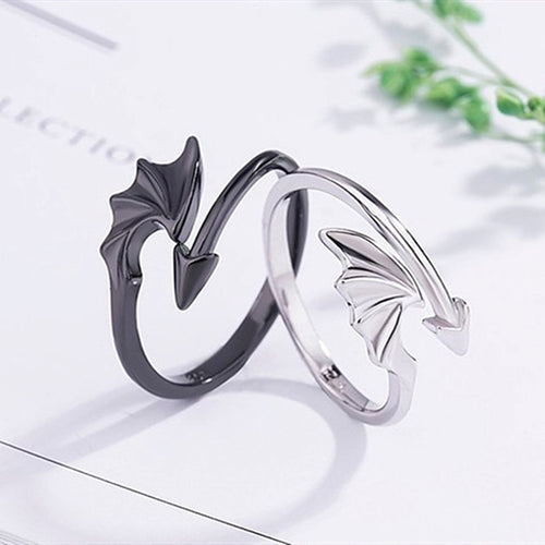 Zilveren Drakenring voor Mannen en Vrouwen