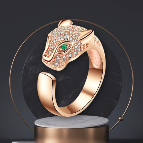 Guépard ring roségoud