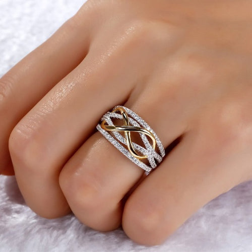 Infini Ring Goud & Diamant voor Dames