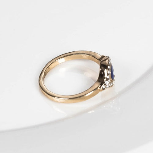 Blauwe Oog Ring