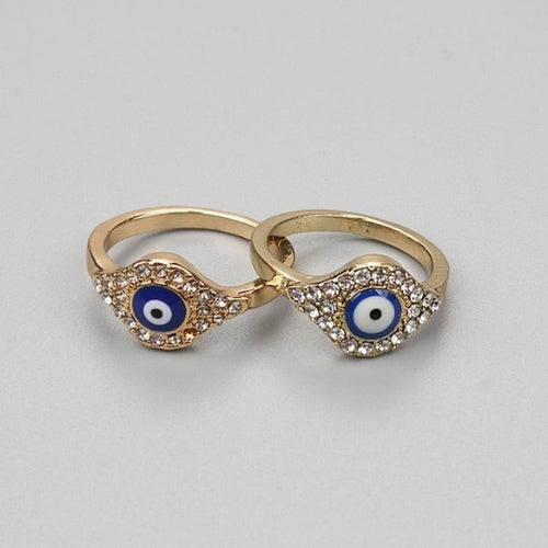 Blauwe Oog Ring