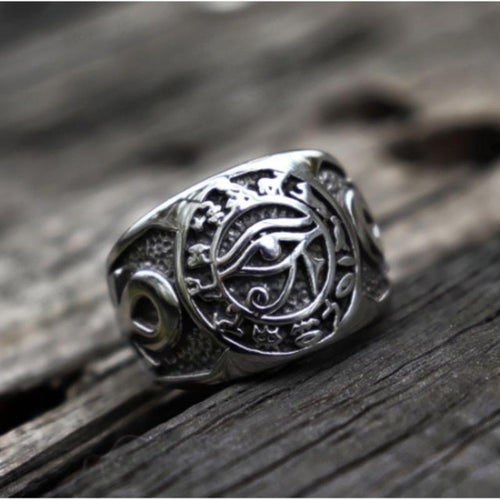 Egyptische Oog van Horus Ring
