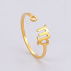 Bague Signe du Zodiaque 12 Constellations