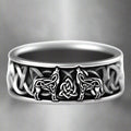 Bague Viking Fenrir pour Homme