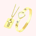 Duo sieraden voor koppels goud