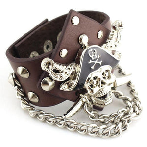 Bracelet Pirate marron