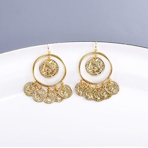 Boucle d'Oreille Arabe or