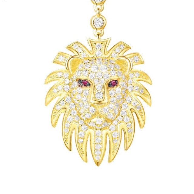Boucle d'Oreille Lion