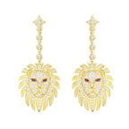 Boucle d'Oreille Lion