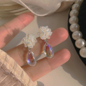 Boucles d'Oreille Goutte d'Eau