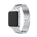 Bracelet Apple Watch de Luxe argent