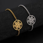 Bracelet Archange Metatron Gourmette