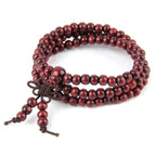 Bracelet Bouddhiste Porte Bonheur rouge