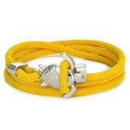 Bracelet Cordon Tortue de Mer jaune