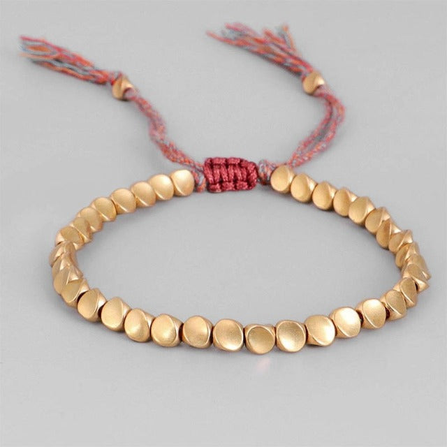 Bracelet de Chance Tibétain Cuivre