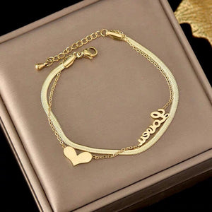 Bracelet de Cheville Love