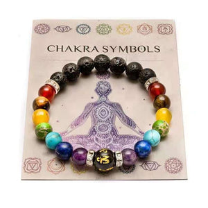 7 Chakra Meditatiearmband